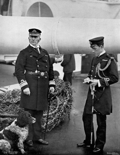 Rear-Admiral Arthur Alington and His Flag Lieutenant, William George Elmhirst Ruck-Keene, 1896 by Gregory and Co
