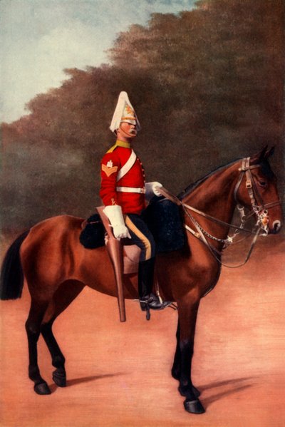 Sergeant of the Inniskilling Dragoons, 1900 by Gregory and Co