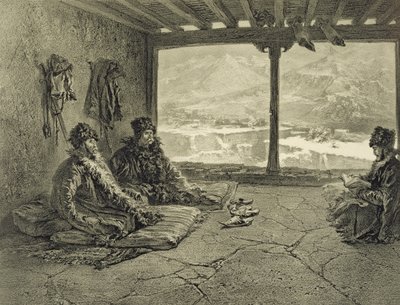 Sharia Lecture at Khosrakh, Dagestan by Grigori Grigorevich Gagarin