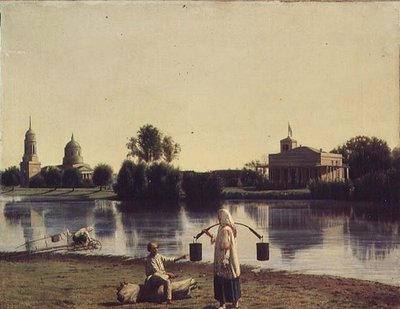 View of Lake Moldino in the 