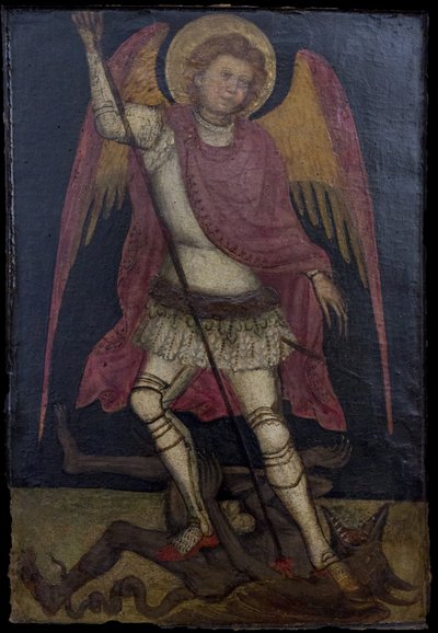 Saint Michael the Archangel Fights Against Satan by Guariento di Arpo