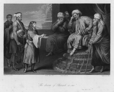 Joseph interpreting Pharaoh