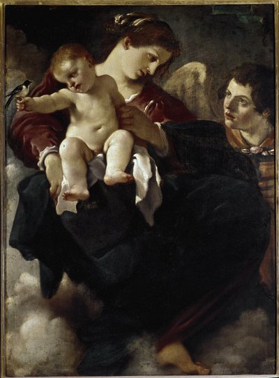 Our Lady of the Swallow by Guercino