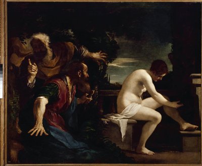 Suzanne and the Elders by Guercino