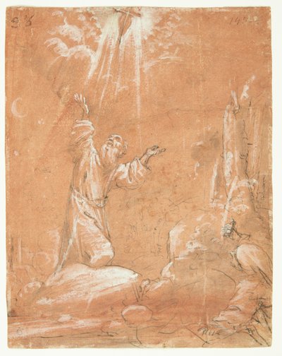 The Stigmatization of St. Francis of Assisi by Guercino