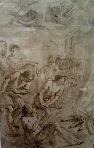 Martyrdom of St. Barnabas by Guercino