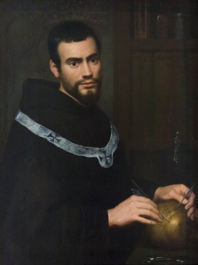 Portrait of a young monk by Guido Cagnacci