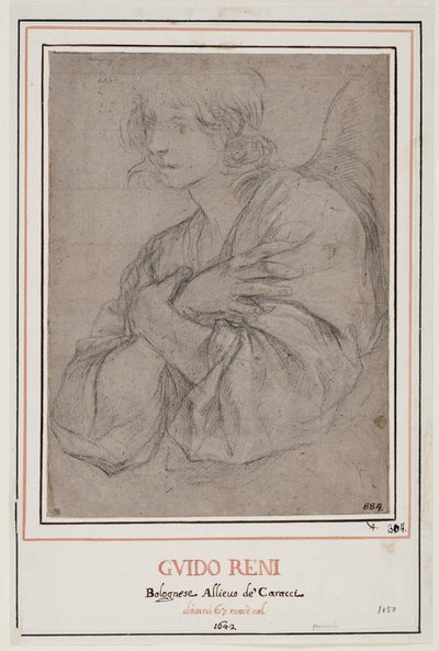 An Angel with Arms Crossed by Guido Reni
