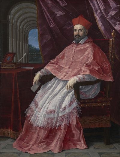 Cardinal Roberto Ubaldini, (1581-1635), Papal Legate to Bologna by Guido Reni