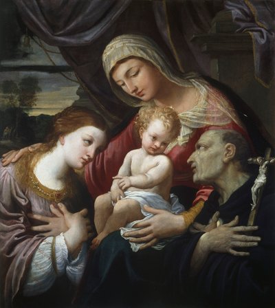 Madonna and Child with Saints by Guido Reni