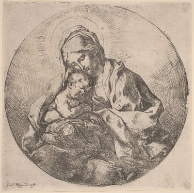 Virgin and Child by Guido Reni