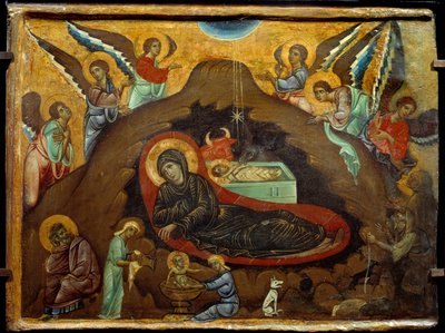 The Nativity by Guido da Siena