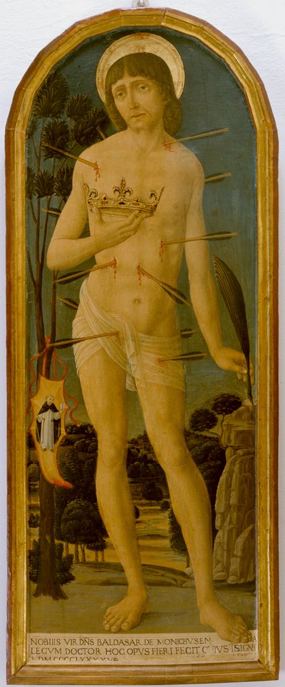 Saint Sebastian by Guidoccio di Giovanno Cozzarelli