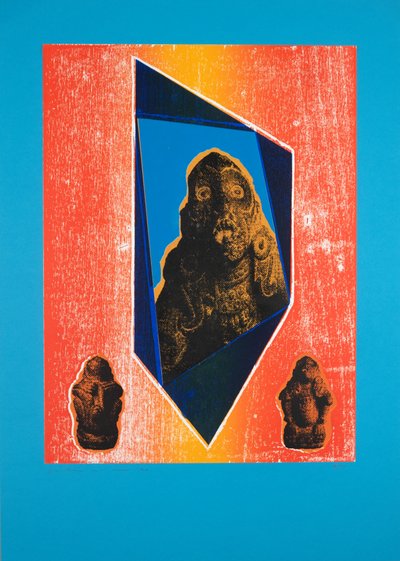 Invisible Room No.9, Blue, 2019 by Guilherme Pontes
