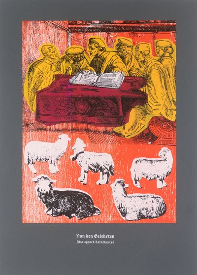 On Scholars, Thus Spoke Zarathustra, 2025 by Guilherme Pontes