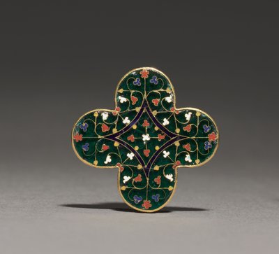 Quatrilobed Plaque by Guillaume (attr. to) Julien