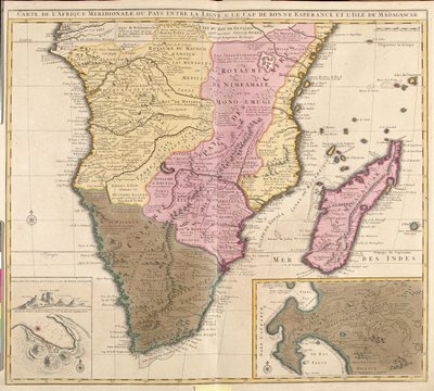 South Gabon, Large Part of Republic of the Congo, Large Part of Democratic Republic of the Congo, Large Part of Uganda, Large Part of Kenya, South Somalia, Rwanda, Burundi, Tanzania, Angola by Guillaume Delisle