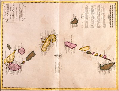 Windward Islands by Guillaume Delisle