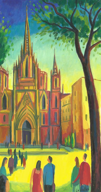Barcelona Cathedral by Guillermo Martí Ceballos