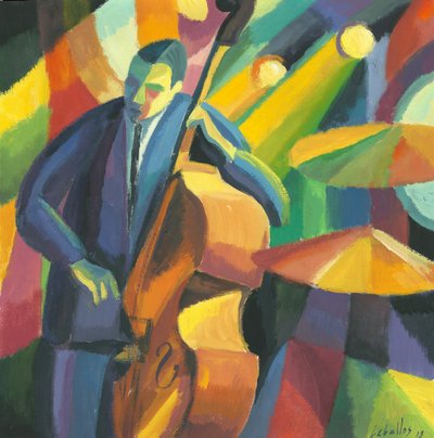 Double Bass Player by Guillermo Martí Ceballos