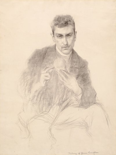 Portrait of Magnus Enckell by Gunnar Berndtson