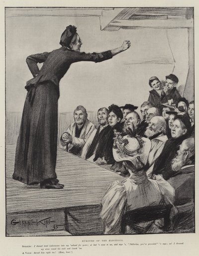 Humours of the Elections by Gunning King