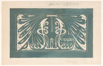 Book Cover by Gust van de Wall Perné
