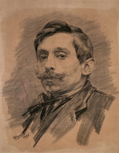 Self-portrait by Gustaaf Vanaise