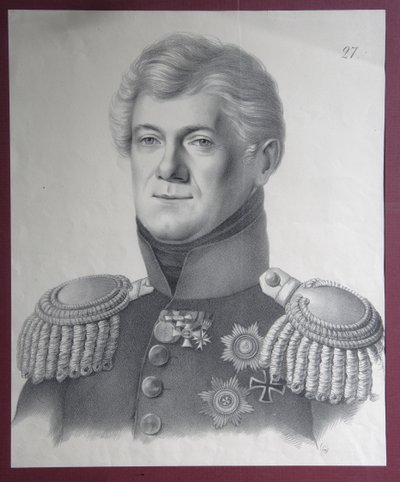 Portrait of Prince Dmitriy Vladimirovich Golitsyn by Gustav Adolf Hippius