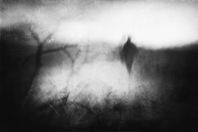 Mysterious Dark Figure by Gustav Davidsson