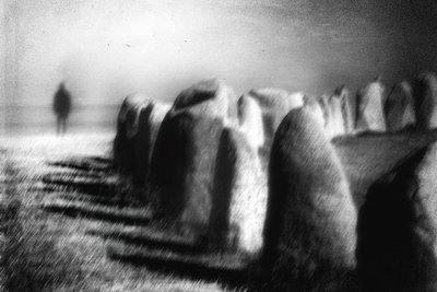 Mysterious Stone Circle Landscape by Gustav Davidsson