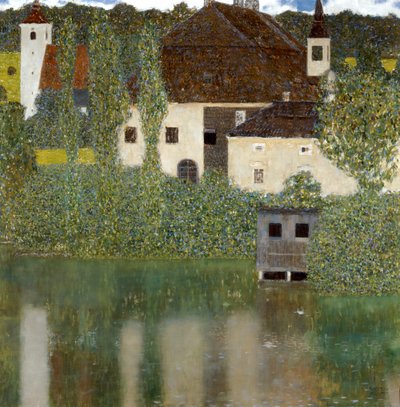 Castle Unterrach on the Attersee, 1908 by Gustav Klimt