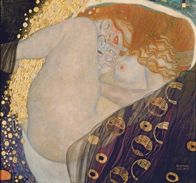 Danaë by Gustav Klimt