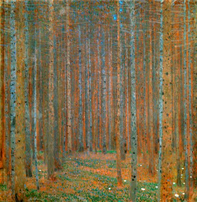 Fir Forest I by Gustav Klimt
