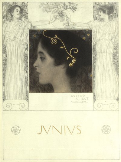 Junius (Template for: Gerlach & Schenk, Allegories N.F. No. 53) by Gustav Klimt