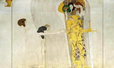 The Beethoven Frieze (Detail): Knight in Shining Armor, 1902 by Gustav Klimt