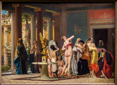 After the Bath by Gustave Clarence Rodolphe Boulanger