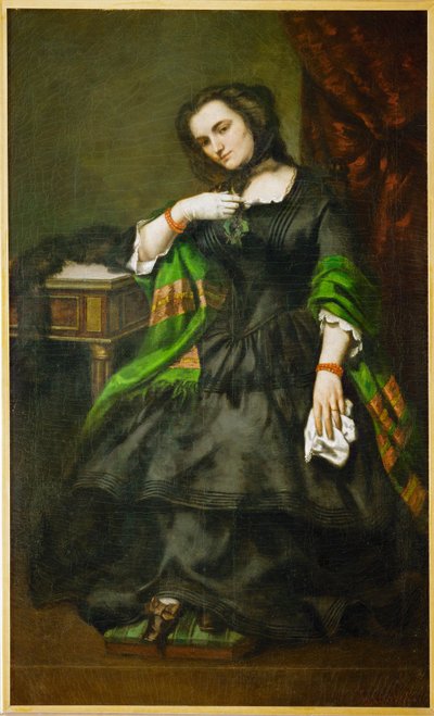 Mme. Auguste Cuoq by Gustave Courbet