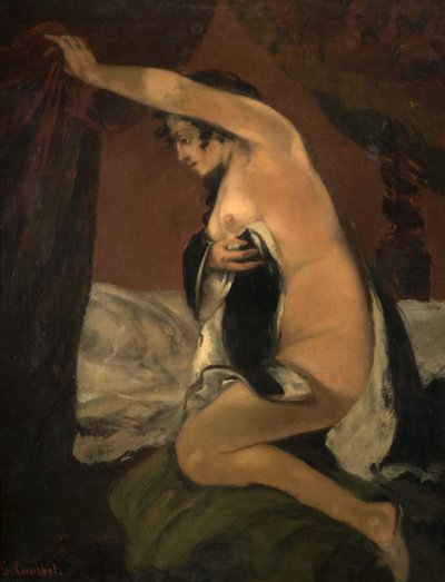 Study for Venus in Venus and Psyche, 1865 by Gustave Courbet