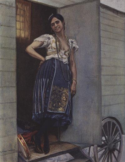 Gypsy by Gustave Claude Etienne Courtois