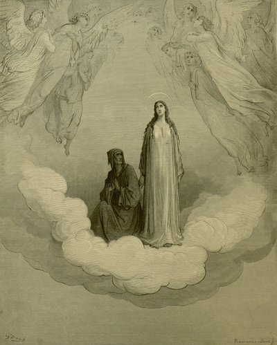 Paradiso, Canto XXI, Verses 1-3 by Gustave Dore