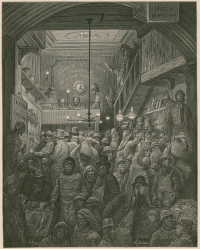 Billingsgate by Gustave Dore