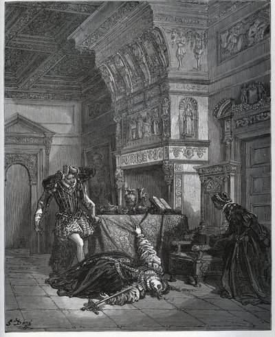 Camille Feigns Suicide in Front of Lothaire and Leonella - from 
