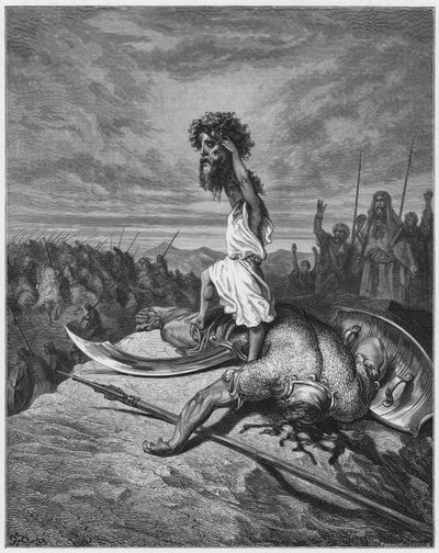 David and Goliath by Gustave Dore