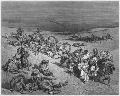 The Murrain of Beasts by Gustave Dore