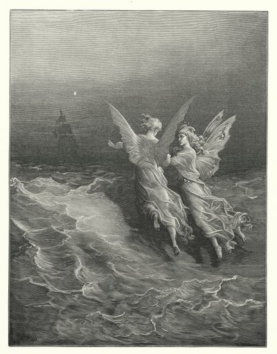 Gustave Dore Illustration for Coleridge