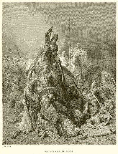 Huniades at Belgrade by Gustave Dore