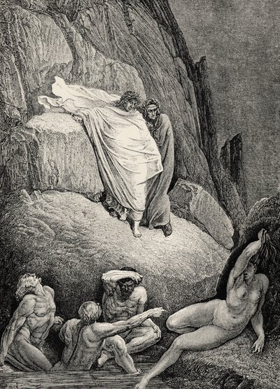 Illustration for The Divine Comedy - Hell by Dante by Gustave Dore
