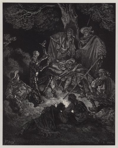 Illustration from Don Quixote de la Mancha by Gustave Dore