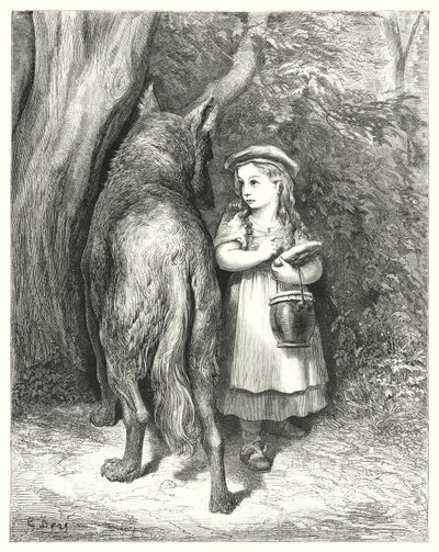 Little Red Riding Hood by Gustave Dore
